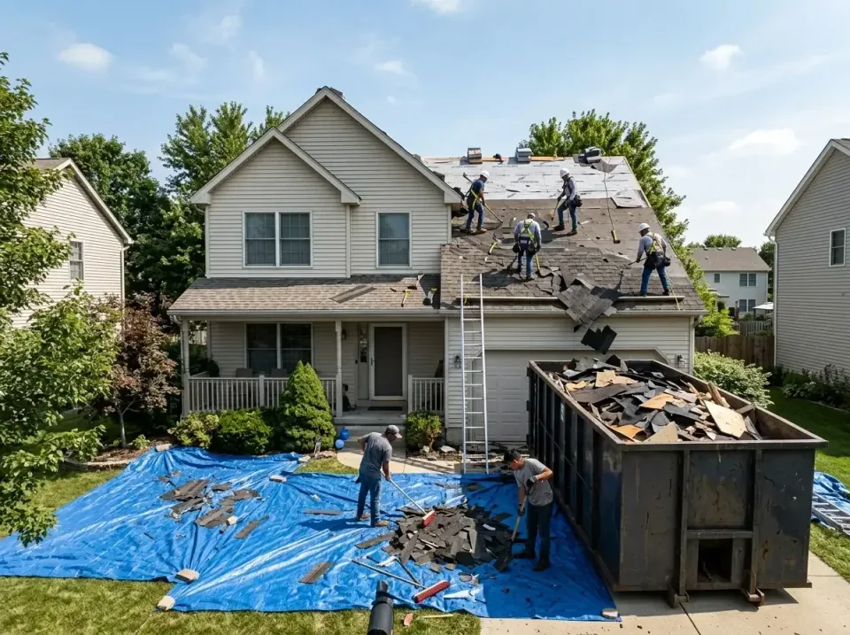 roof-replacement-debris-remova-004 — frequently asked questions, Cheapest Dumpster Rentals in Indian Rocks Beach, FL